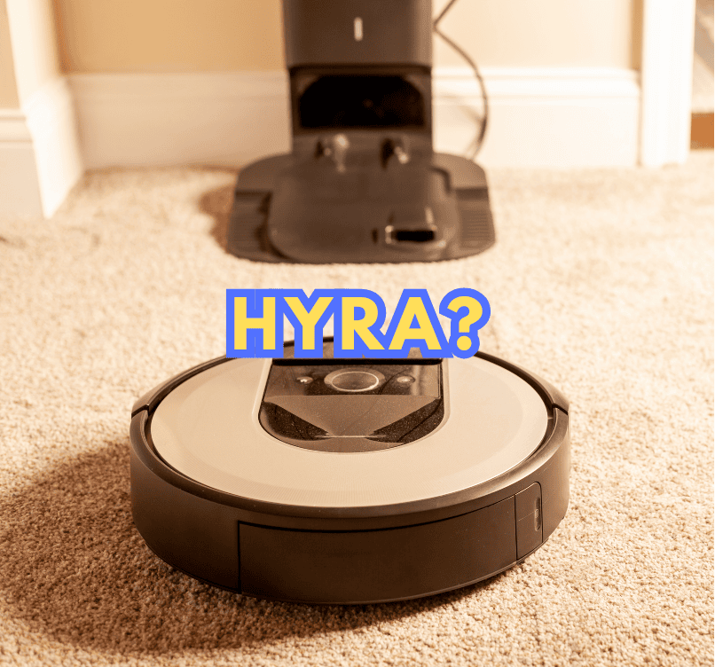 Hyra robotdammsugare